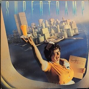 Vintage 1979 Supertramp 'Breakfast in America' Vinyl Album